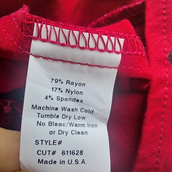 Steady high waisted Ladybug pencil skirt size L - Picture 8 of 8